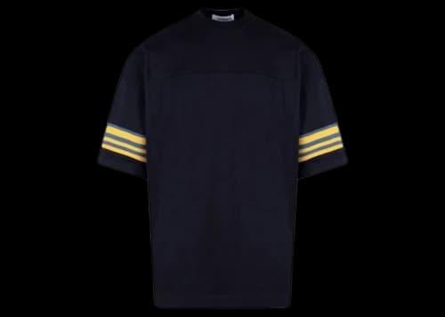 Ambush Back Logo Embroidery Cotton T-Shirt Black