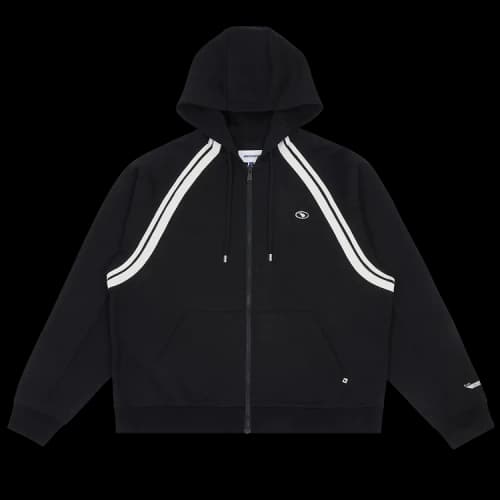 Ader Error Zip Hoodie 'Black'