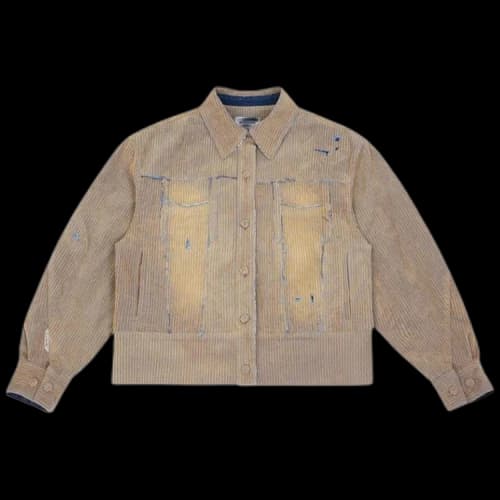 Ader Error Carid Aging Trucker Jacket 'Beige'