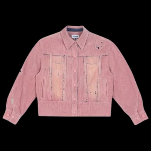 Ader Error Corduroy Trucker Jacket 'Pink'