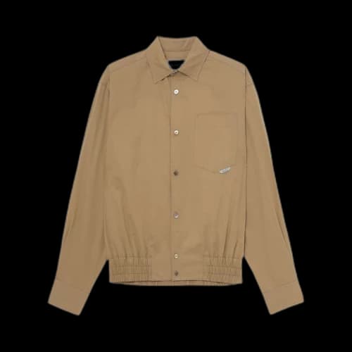 Ader Error Logo Tag Shirt 'Brown'