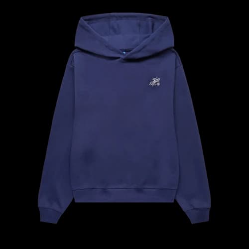 Ader Error Dancy Logo Hoodie 'Navy'