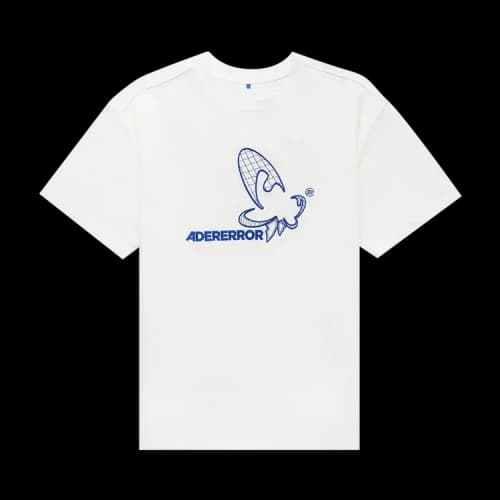 Ader Error Logo Printed T-Shirt 'White'