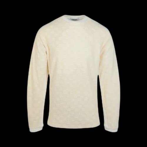 Ambush Monogram Crewneck Sweatshirt 'White'