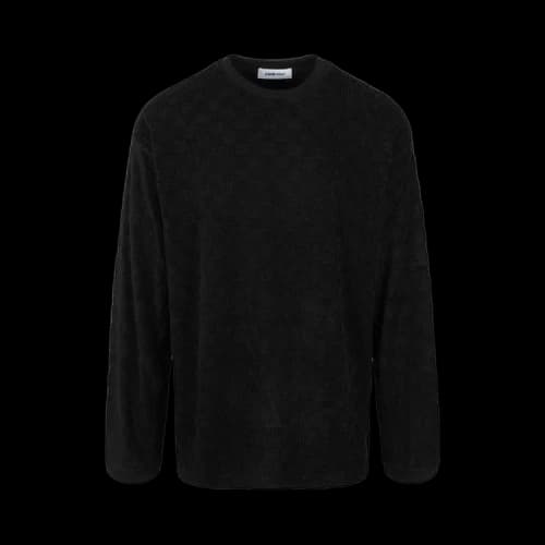 Ambush Monogram Crewneck Sweatshirt 'Black'
