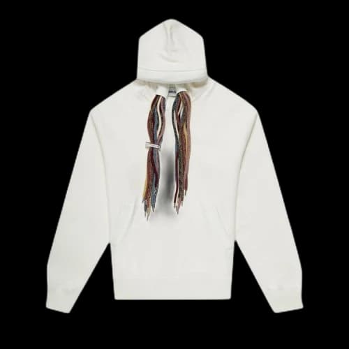 Ambush Multicord Hooded Sweatshirt 'White'