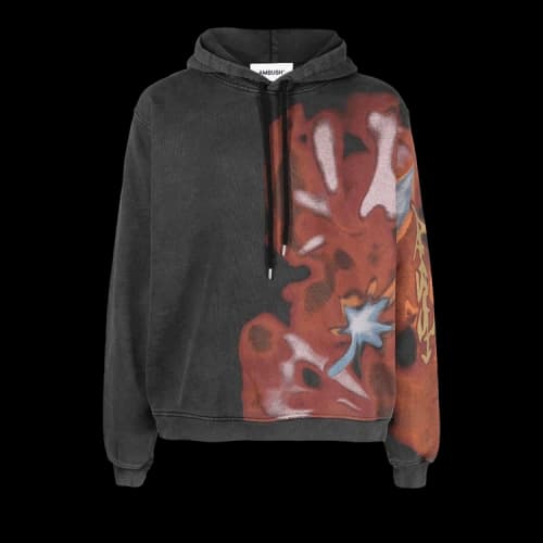 Ambush Graphic Hoodie 'Grey'