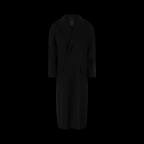 Givenchy Double Face Long Coat 'Black'