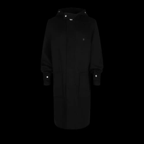 Givenchy Double Face Wool Coat 'Black'