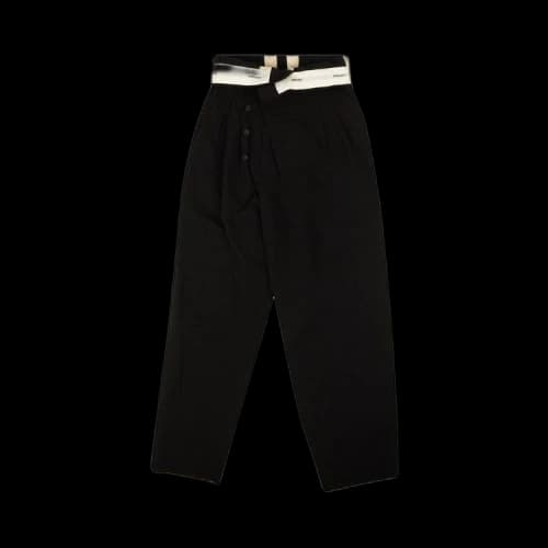 Ambush Folded Waist Pants 'Black'
