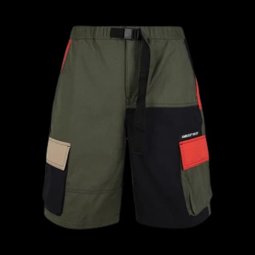 Ambush Panelled Cargo Shorts 'Khaki'