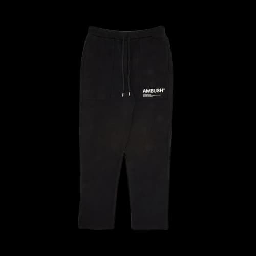 Ambush Logo-Print Track Pants Black