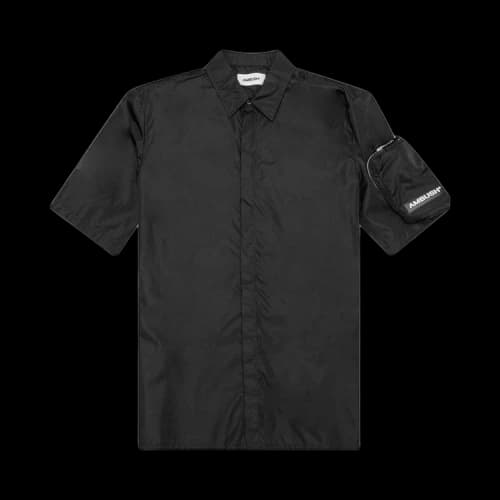 Ambush Short-Sleeve Zip Pocket Shirt 'Black'