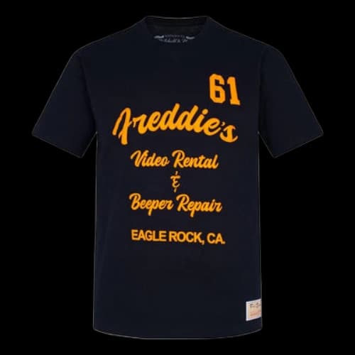 Mitchell & Ness x Fred Segal Freddies Video T-shirt 'Black'