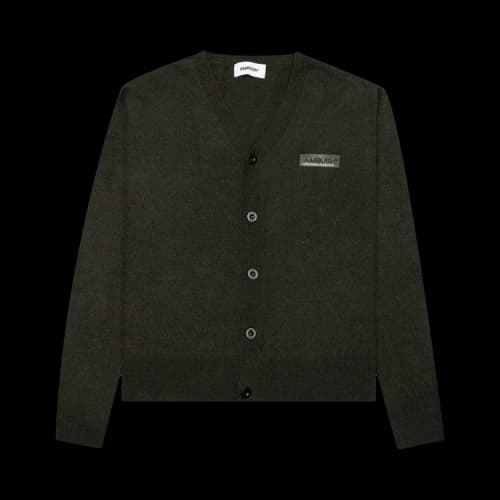 Ambush Logo Cardigan 'Olivine'
