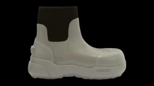 Ambush Rubber Boot Grey Black