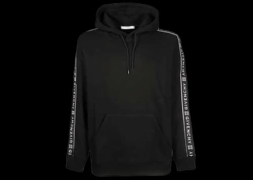 Givenchy Logo Tape Sweatshirt Black