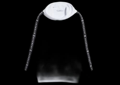 Givenchy 4G Branded Logo Tape Hoodie White