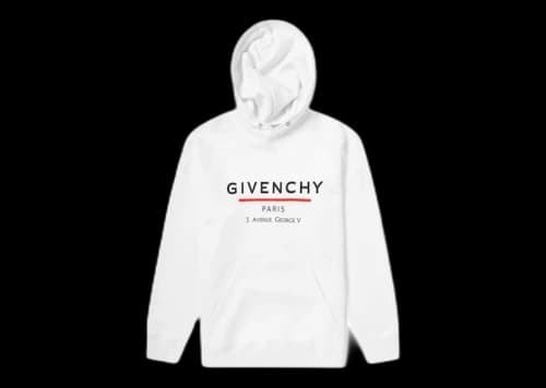 Givenchy Address Hoodie White