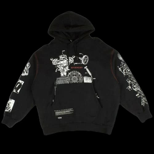 Givenchy Tools Hoodie 'Black/White'