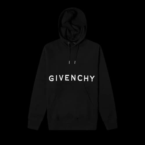 Givenchy Embroidered Hoodie 'Black'