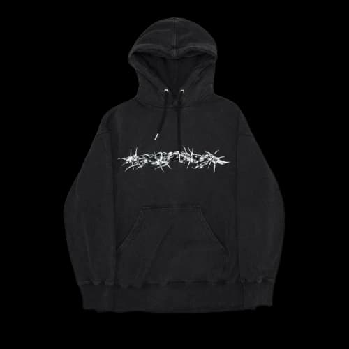 Givenchy C&S Barbed Wire Hoodie 'Black'