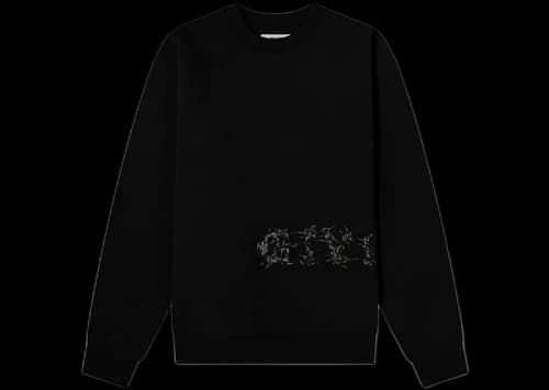 Givenchy Barbed Wire Sweatshirt Black