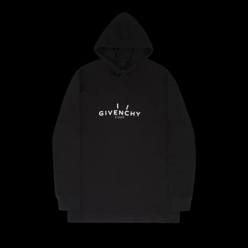 Givenchy Reversed Waffle Hoodie 'Black'