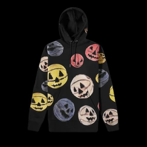 Givenchy Classic Fit Print Hoodie 'Black'