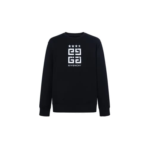 Givenchy Slim Fit Stars 4G Logo Sweatshirt 'Black'