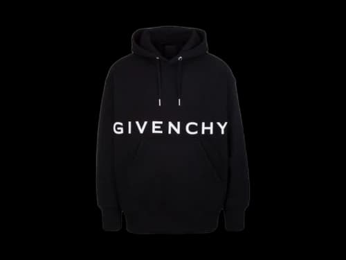 Givenchy 4G Slim Fit Hoodie Black/White