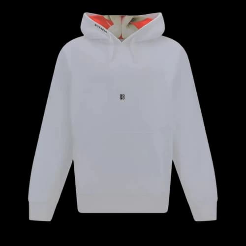 Givenchy Wide Crest Hoodie 'White'
