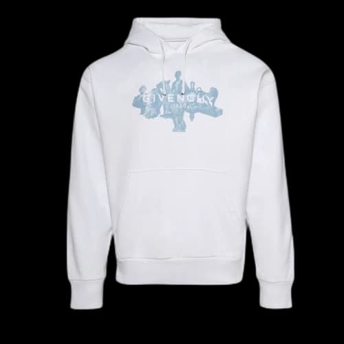 Givenchy Boxy Fit Hoodie 'White'
