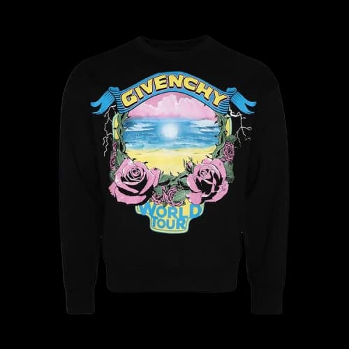 Givenchy Boxy Fit Sweatshirt 'Black'