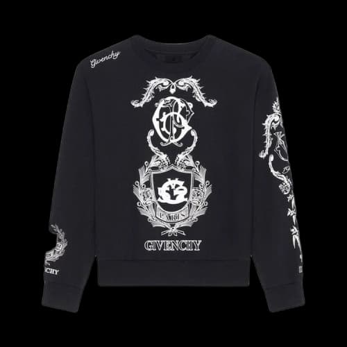 Givenchy Boxy Fit Sweatshirt 'Black'