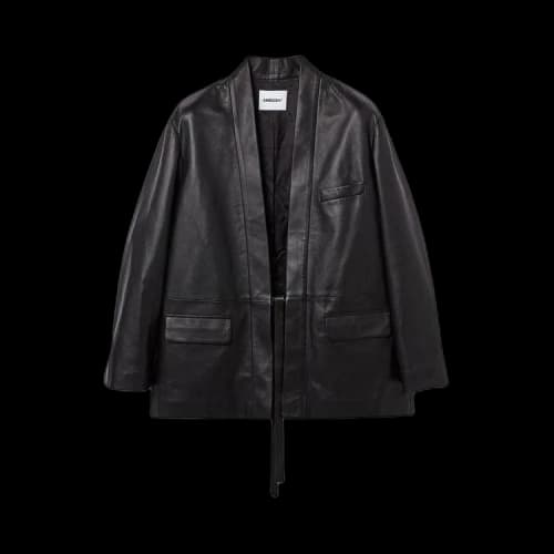 Ambush Kimono Leather Jacket 'Black'