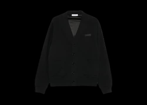 Givenchy V-Neck Lined Cardigan Black