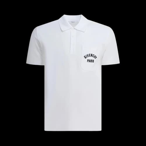 Givenchy Front Pocket Polo 'White'