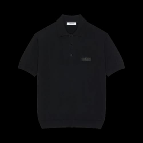 Givenchy Short-Sleeve Polo 'Black'