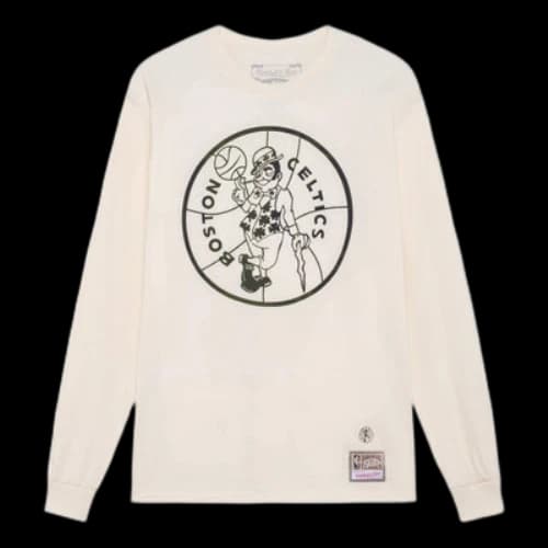Mitchell & Ness Uninterrupted Celtics Long Sleeve T-shirt 'White'