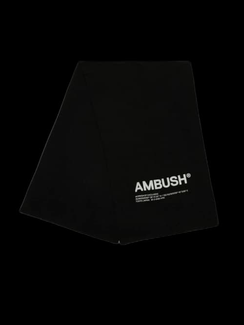 Ambush Logo Scarf Black