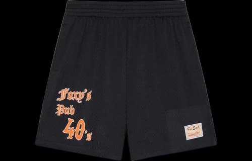 Mitchell & Ness x Fred Segal Foxy's Pub Shorts 'Black'