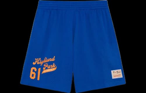 Mitchell & Ness x Fred Segal Highland Park Shorts 'Blue'