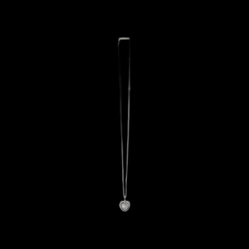 Ambush Heart Ring Charm Necklace 'Silver'