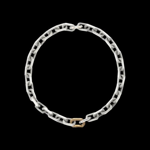 Ambush Texture Chain Necklace 'Silver'
