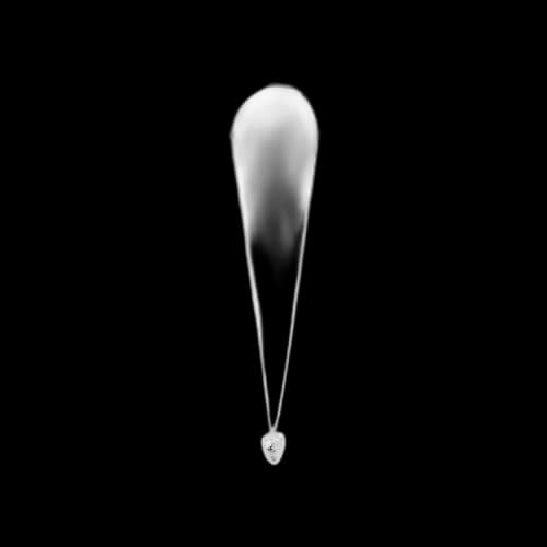 Ambush Strawberry Charm Necklace 'Silver'