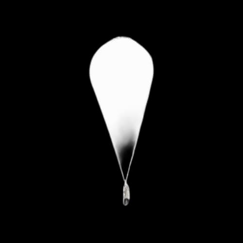 Ambush Feather Charm Necklace 'Silver'