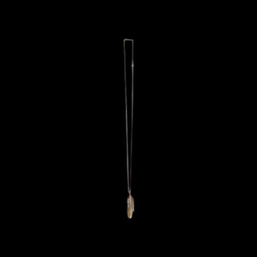 Ambush Feather Charm Necklace 'Gold'