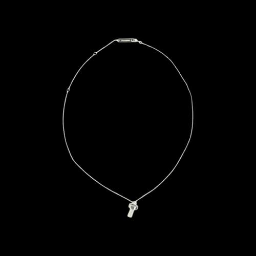 Ambush Bolt Charm Necklace 'Silver'