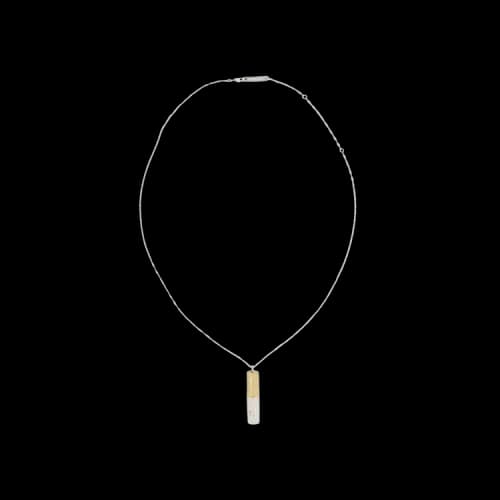 Ambush Battery Charm Necklace 'Silver'